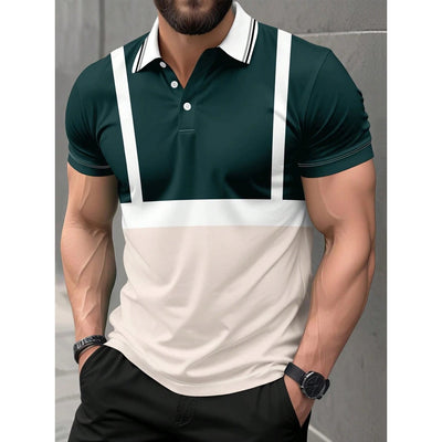 Playera Tipo Polo Cuello Solapa Estilo Urbano Primavera-Verano - Image 5
