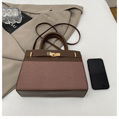Bolsa Crossbody Retro con Bloques de Color - Image 15