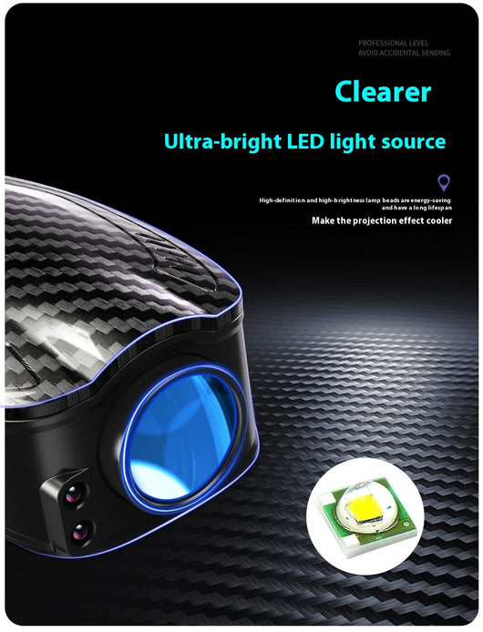 Luz de Cortesía LED con Sensor de Movimiento y Patrón Fibra de Carbono - Image 12