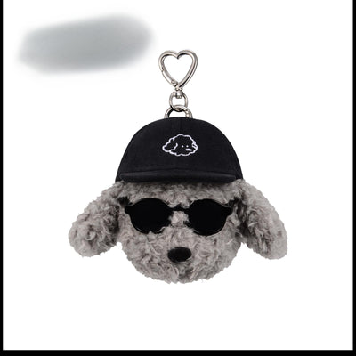 Peluche Adorable Cachorro con Gafas de Sol - Dije Colgante para Bolso - Image 6