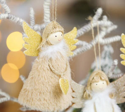Ángel Navideño Decorativo - Adorno de Árbol de Navidad para el Hogar - Image 2