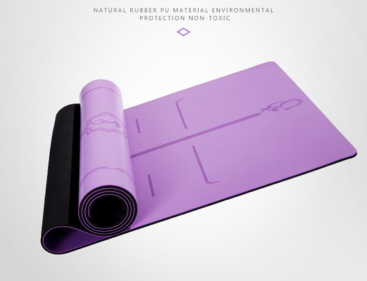 Tapete de Yoga Premium de Caucho Natural 5mm Antideslizante - Image 8