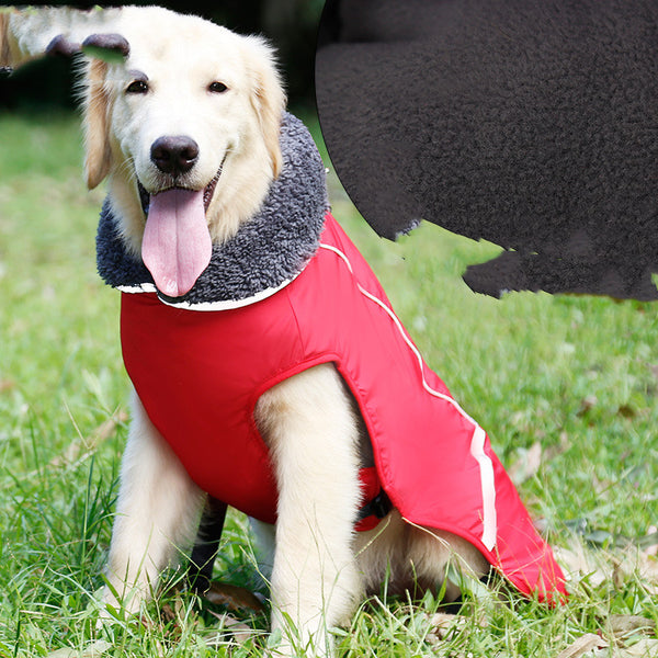 Abrigo Reflectante Térmico para Perros Grandes