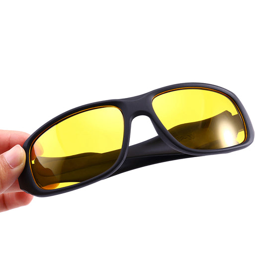 Gafas Amarillas Antideslumbrantes para Conducción Nocturna - Visión Nocturna Mejorada