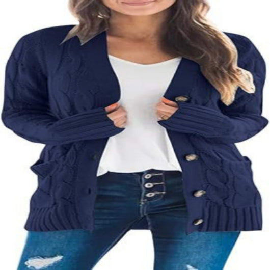 Blazer de Lana Manga Larga Abotonado - Image 11