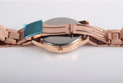 Reloj de Acero con Diamantes y Movimiento de Cuarzo - Image 3