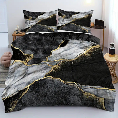 Juego de Funda Nórdica Textil para Hogar de Tres Piezas - Image 14
