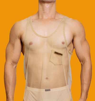 Musculosa Hombre Malla Poliéster Transpirable Diseño Moderno - Image 7