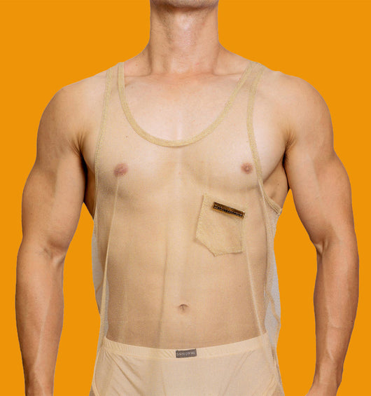 Musculosa Hombre Malla Poliéster Transpirable Diseño Moderno - Image 7