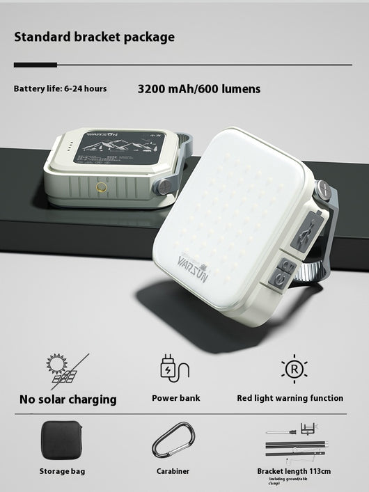 Lámpara Solar LED para Camping con Batería Ultra Duradera - Image 9