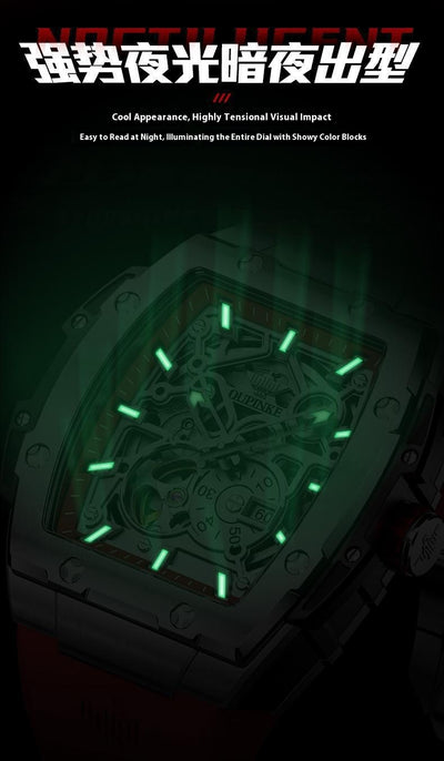 Reloj Mecánico Suizo para Hombre - Diseño Moderno y Versátil - Image 9
