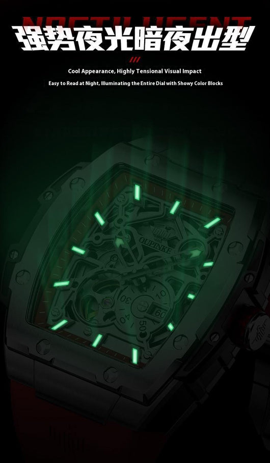 Reloj Mecánico Suizo para Hombre - Diseño Moderno y Versátil - Image 9