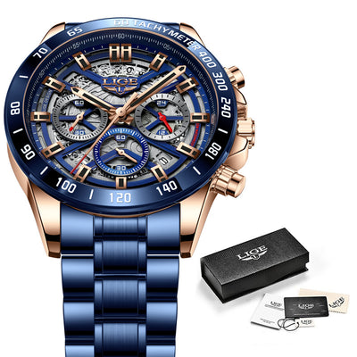 Reloj Multifuncional de Cuarzo Hueco con Diseño Innovador y Resistencia al Agua - Image 3