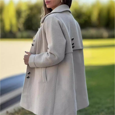 Abrigo de Lana con Forro Polar para Otoño e Invierno - Image 2