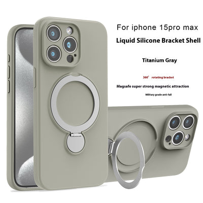 Funda Magnética de Silicona Líquida con Soporte - Protección Anti-caídas - Image 9