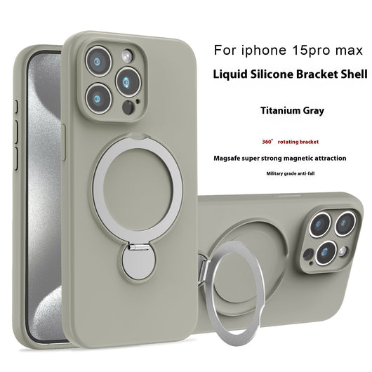 Funda Magnética de Silicona Líquida con Soporte - Protección Anti-caídas - Image 9