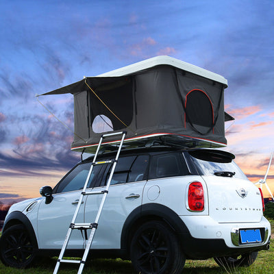 Tienda de Techo Rígida para Auto 4x4 - Campamento Automático