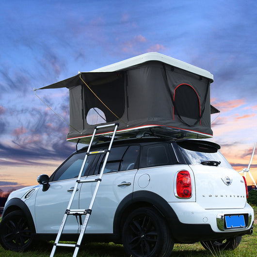 Tienda de Techo Rígida para Auto 4x4 - Campamento Automático