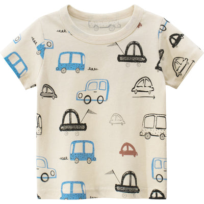 Camiseta Infantil de Manga Corta Estilo Coreano - Image 3