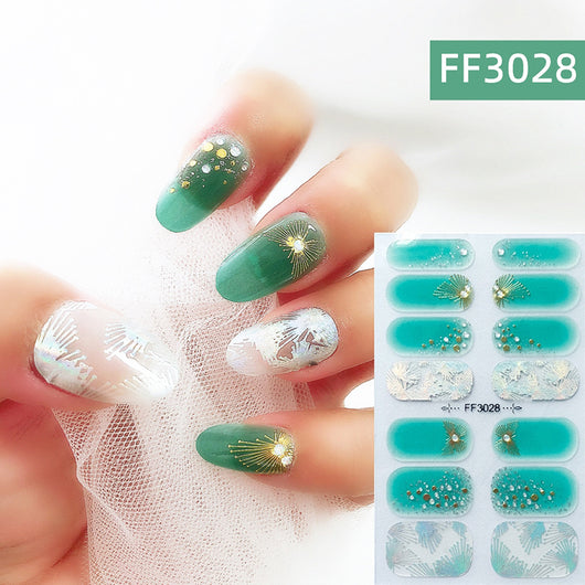 Película de Esmalte de Uñas Cristal 3D Cobertura Total - Image 8