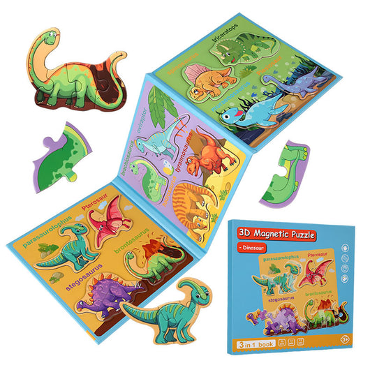 Puzzle Magnético 3D de Libros Plegables Avanzado para Niños - Image 13