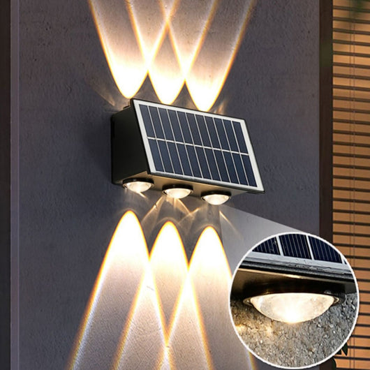 Iluminador Solar de Pared Bidireccional