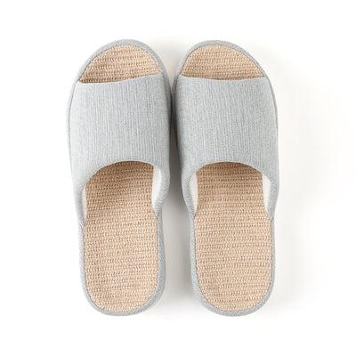 Pantuflas de Algodón y Lino para Parejas - Cómodas Todo el Año - Image 2