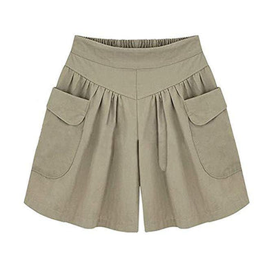 Shorts Sueltos de Verano Talla Grande - Cintura Elástica Cómoda - Image 4