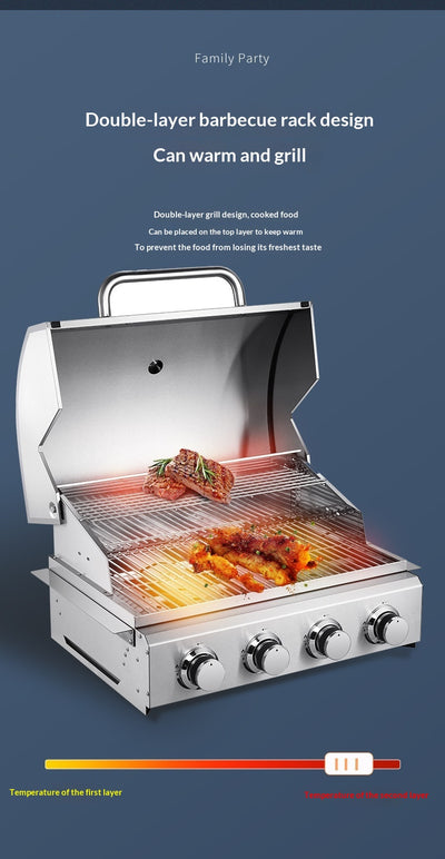 Parrilla Multiusos Resistente al Viento y Óxido - Image 13