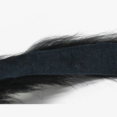 Two plush mouse cat toys, one brown and one black, with red eyes and tails, shown on a white background. - Image 4