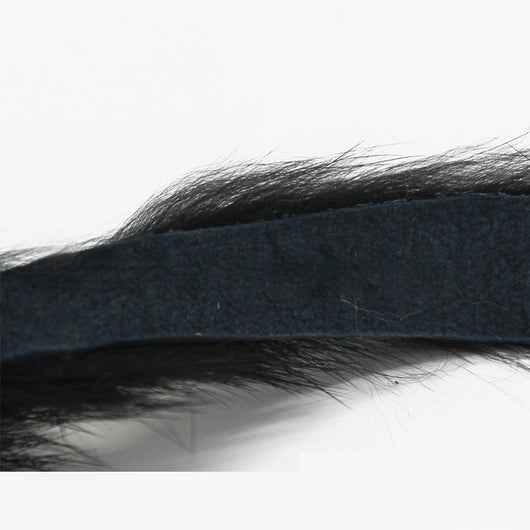 Two plush mouse cat toys, one brown and one black, with red eyes and tails, shown on a white background. - Image 4