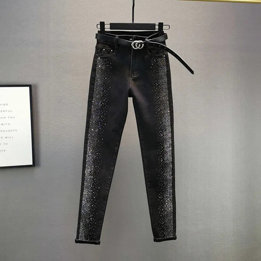 Pantalón Lápiz Talle Alto Reductivo de Algodón Elástico