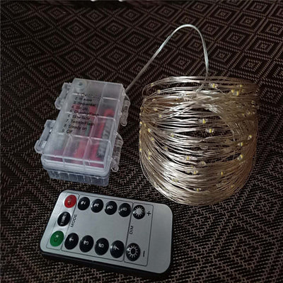 Guirnalda Solar de 200 LED con Alambre de Cobre - Image 18