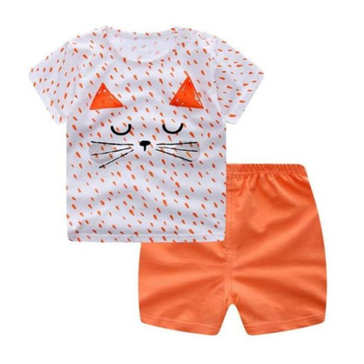 Conjunto de Verano para Niños - Playera y Shorts de Algodón con Diseños Animados - Image 2