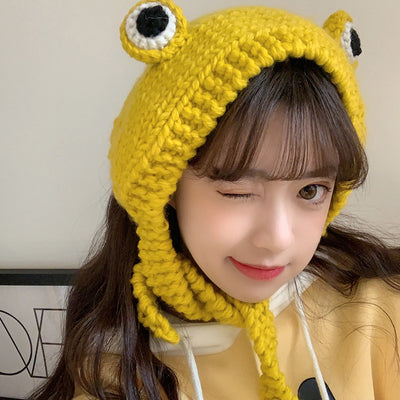 Gorro de Lana Rana Ojos Grandes - Image 18