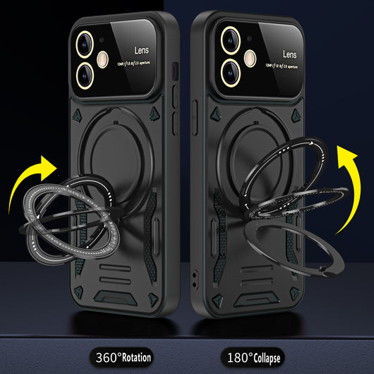Funda Protectora con Soporte Magnético y Ventana Grande para Smartphone - Image 20