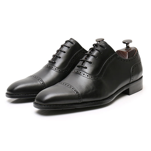 Zapatos Oxford de Cuero Brogue para Hombre - Calzado Ejecutivo Premium - Image 4