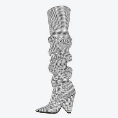 Tacones Altos con Pedrería y Lentejuelas - Diseño Elegante - Image 10