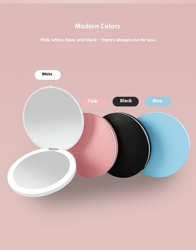 Espejo de Maquillaje LED Portátil con Luz Luminosa - Image 14