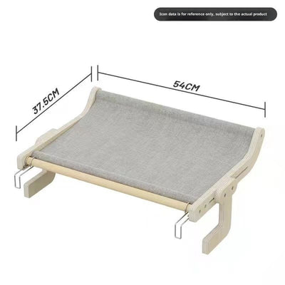 Cama Colgante Extra Grande para Gatos - Nido de Lona para Ventana y Balcón - Image 6