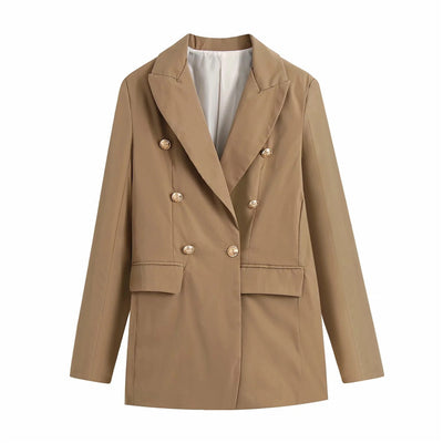 Blazer Slim Fit Casual de Manga Larga - Corte Estilizador - Image 13