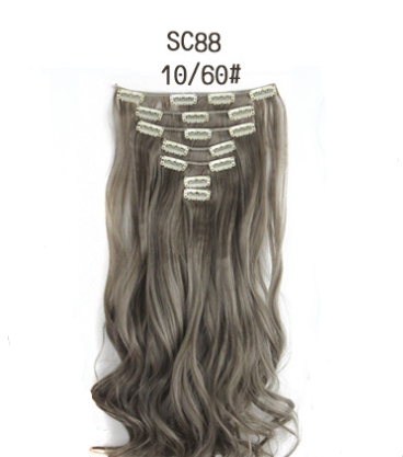 Extensiones de Cabello con Clip de Fibra Térmica - Volumen Instantáneo - Image 3