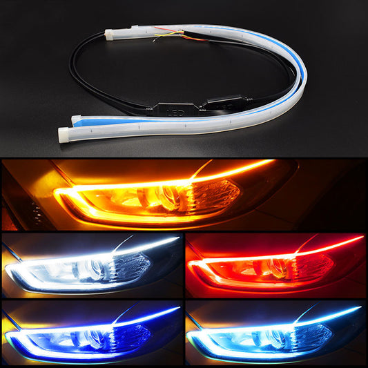 Tira LED Intermitente Dinámico para Auto - Luces Diurnas y Señalización - Image 2