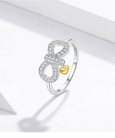 Anillo de Plata Esterlina con Símbolo del Infinito para Hombre y Mujer - Image 10