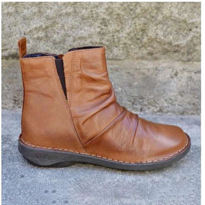 Botines Cortos para Mujer Nude - Diseño Versátil Importado - Image 3