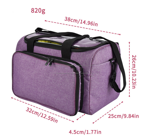 Bolsa organizadora para agujas de crochet y lanas - Image 6