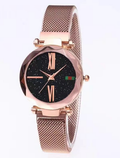 Reloj Mujer Cielo Estrellado con Malla Magnética y Cristal de Cuarzo - Image 16