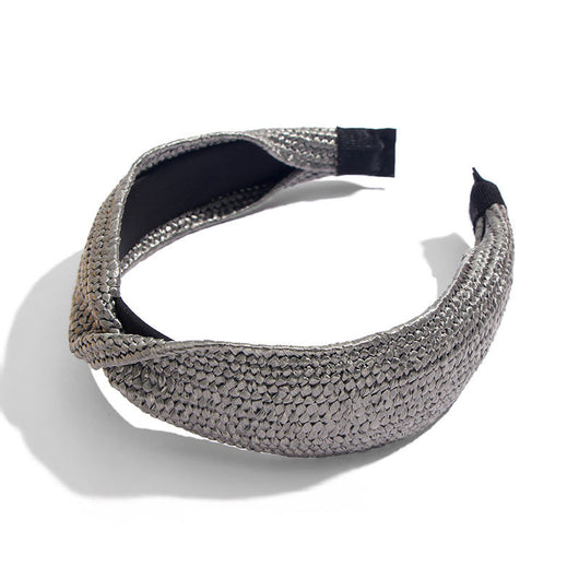 Diadema de Rafia Tejida a Mano - Natural y Elegante - Image 20