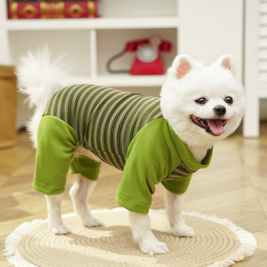 Camiseta Rayada para Perros Grandes - Ropa Cómoda y Protectora - Image 12