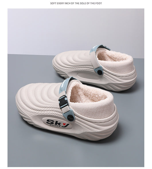 Pantuflas Térmicas para Hombre con Suela Elevadora y Forro Polar - Image 13